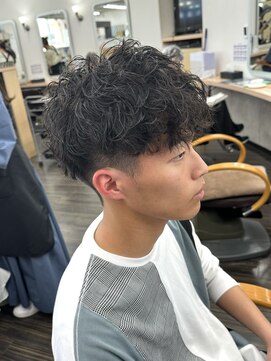 美容室 びゃんびゃん 社店 パーマ/ツイストスパイラル/ツイストパーマ/スパイキーショート