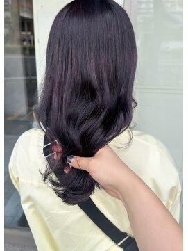 ミニム ヘアー(minim hair) 【minim×miku】ブリーチなしラベンダー