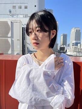リム(LIM) 2wayバングのボブスタイル