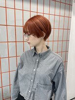 ペレ 渋谷(PELE)&nbsp;イメチェン/ホワイトブロンド/外ハネボブ/美髪/渋谷