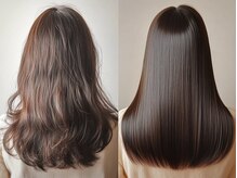 シロ(CiLO)の雰囲気（40代後半のお客様/6ヶ月間のお手入れで劇的に髪質改善◎白髪染め）