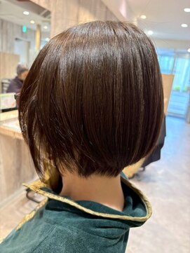 エヌアンドエー せんげん台店(N&A) 毛先が自然にまとまる内巻きボブ◎髪質改善/艶カラー
