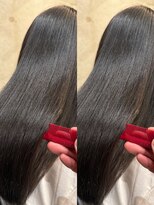 ラグゼ(Luxe)&nbsp;酸性ストレート×地毛風カラー【表参道　青山　髪質改善】