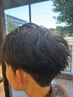 《メンズ》高校生男子スタイリングカット