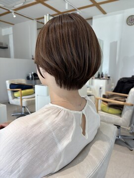 コト 福井大和田店(coto) 福井大和田丸みショートまとまるショート骨格矯正ひし形