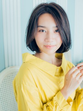 ココカラーアンドカット マルナカ福富店(CoCo Color&Cut) 暗めカラー/ワンレンボブ☆20代30代40代50代