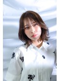 20代30代小顔◎韓国風くびれボブレイヤーで大人可愛い