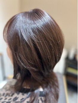 ルトリコ(le toricot)の写真/大人女性から人気のプレミアムヘアカラー「tella」。植物由来で頭皮と髪に優しく艶のある仕上がりに♪