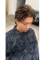 メンズサロン キング 高槻店(Men’s salon K!ng)&nbsp;波巻きツイストスパイラルパーマ/フェザーパーマ/眉毛/メンズ