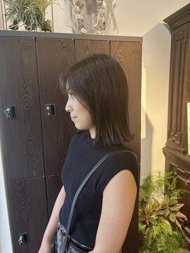 アゲハヘアー(ageha hair) ボブ　切りっぱなし　キレイめカジュアル