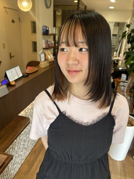 アンフール(am foule) インナーカラー