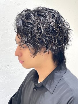 アッシュ 十日市場店(Ash) 波巻きスパイラルパーマ