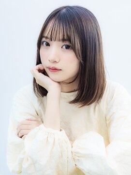 カナン 銀座(CANAAN) オトナガーリー暗髪＆艶髪のミディアムヘア