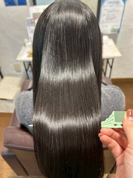 王道ストレート/美髪ロング/ナチュラルストレート/乾燥対策/冬