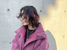 癖毛を活かしたcut