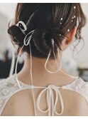 ブライダルヘアセット