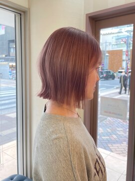 アプリ バイ リアン 浦和(appri by Rien) ピンクベージュ/ダブルカラー/浦和