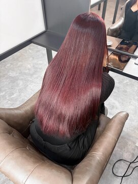 ベルポール(Bell port) 着物ヘア/大人ガーリー/ダークアッシュ/似合わせカット/芦屋駅