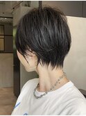 【３０代４０代５０代】大人女性大人気くびれショート/黒髪/豊中