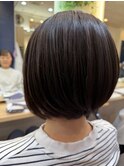 前下がりボブ