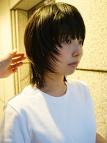 ダブ アオヤマ(DaB AOYAMA)&nbsp;ショートウルフ　レイヤーショート　顔まわりレイヤー
