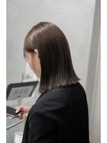 ネイヴィル 銀座(navile)&nbsp;切りっぱなしボブ×酸性ストレート
