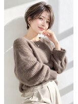 アッシュ 学芸大学店(Ash)&nbsp;ショートボブ/大人女性/グレージュ/髪質改善カラー/白髪ぼかし