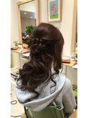 鹿沼 ナチュラルアレンジ(ヘアセット、結婚式、お呼ばれ)