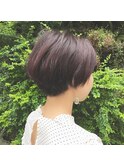 マッシュショート × バイオレットカラー