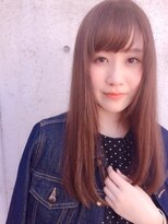 カール 鶴川店(K：R)&nbsp;大人きれいなさわやか厚めバングストレート