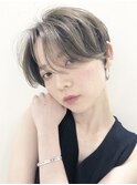 【ACO】センターパートのかきあげショートボブ
