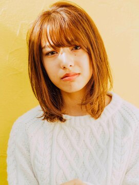 ヘアー アークス 上大岡店(hair ARKS) ハイトーンミディナチュラルストレートARKS上大岡