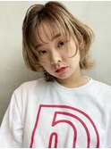 カジュアルウルフ_外ハネボブアッシュブラウンネオウルフ_36997