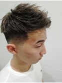 ハイトーン×0mmフェードカットスタイル