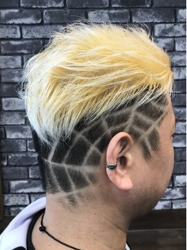 バーバーサロン ヘアージェニック(BarBer Salon Hair Genic) Genic　ブリーチカラー