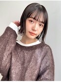 似合わせカット/アースカラー/くびれヘア/外ハネボブ/