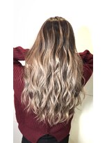 ラフ 難波店(LAFF)&nbsp;#黒髪#ボブルフ#ネビージュ#小顔#ワンレン