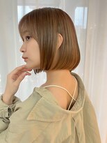 ロンドプランタン 恵比寿(Lond Printemps)&nbsp;似合わせカットリラクシーボブミニボブヌーディカラー【中居】