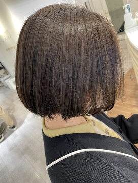 リティアンドビューティースタジオモッズシブヤ(LITTY&beauty studio M.O.D shibuya) #イルミナカラー#オリーブグレージュ#透明感カラー#艶カラー