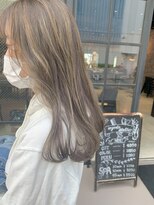 オーガニック アトリエ 大宮(organic+atelier)&nbsp;20代30代40代大人可愛いミルクティーベージュハイライト