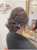 結婚式お呼ばれヘア