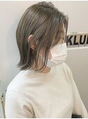 【cuzKLUB】カーキグレージュボブ【池袋】