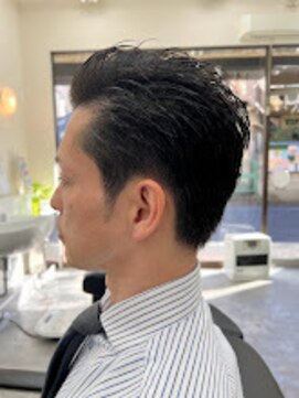 ヘアーサロンサトウ メンズビジネススタイル ＃平井＃理容室＃バーバー＃メンズ