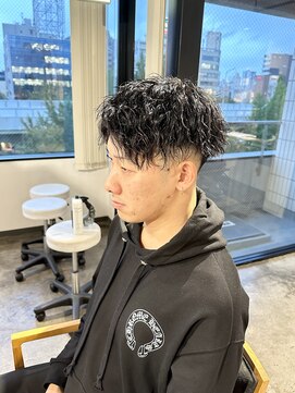 ザ オーダー(THE ORDER) ツイストスパイラルパーマツイスパメンズカット刈り上げ