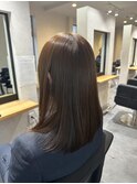 ツヤ髪ロブ