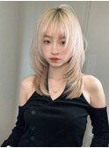 ワンホンレイヤーカットケアブリーチ