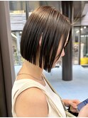 前髪/アンブレラカラー/こなれミディ/イメチェン/ウェーブパーマ