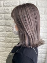 ルノン フィージュ(LUNON fieju)&nbsp;グレージュ/ナチュラルカラー/暗髪/透明感カラー