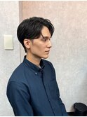 毛流れセンターパート