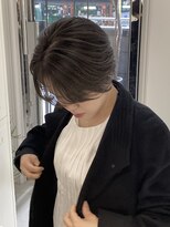 サンク(SANC) グレージュショートボブ